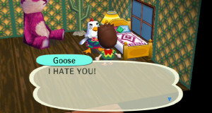 once i made a greeting for goose goose still uses it