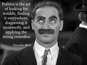 Groucho Marx on Politics…