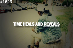 time heals