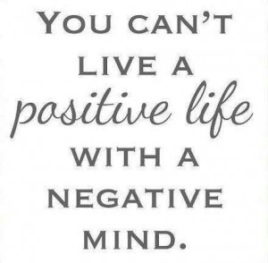 ... with a negative Mind! Great quote for those who have hearing loss
