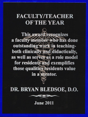 Dr. Bryan Bledsoe is one of the people who has encouraged me to learn ...