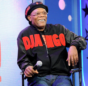 ... that bet awards 2012 samuel l jackson nicki minaj L Jackson recites