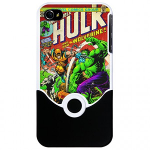 The Incredible Hulk And Now - iPhone 4 Slider Case