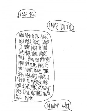 quotes love drawing pencil words conversation i miss you