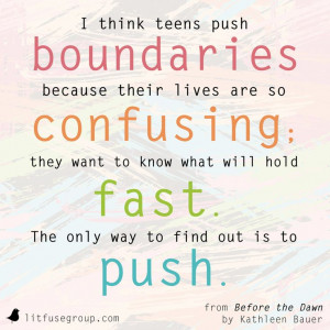 Raising teenagers #MustRead #KathleenBauer #BeforeTheDawn