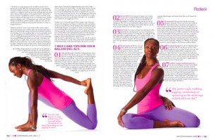 Balancing Act- for Heart+ Soul Magazine. by Latham Thomas http ...