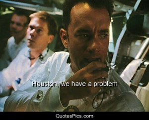 Houston, we have a problem – Apollo 13