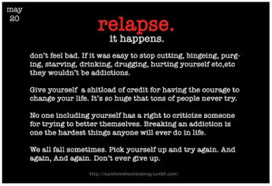 Relapse & recovery
