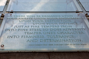 Upper Terrace of The Women in Military Service for America Memorial ...