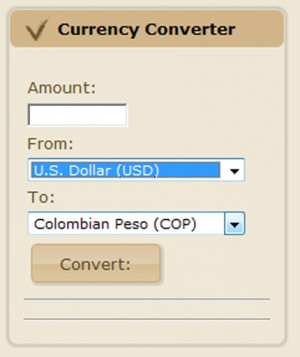 Currency Converter Form