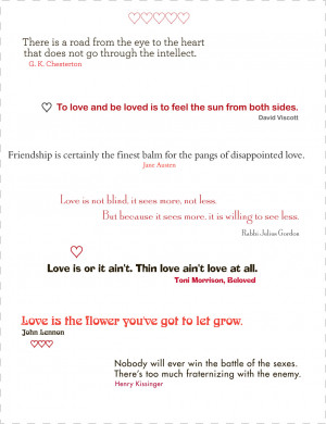 here are a few quotes about love from famous people and a vintage ...