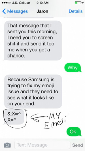 How come people can't see my emoji on Note 4 when texting?-img950121-1 ...