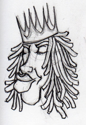 Dread Heads do it Better King Dread Head by Grimmpierre