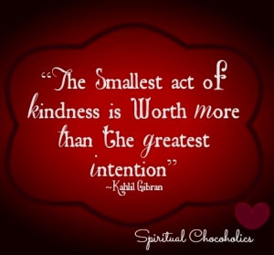 Smallest act of kindness quote via www.Facebook.com ...
