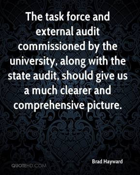 audit commissioned by the university, along with the state audit ...