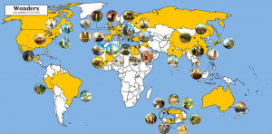 Natural Wonders Civ 5 Earth Map