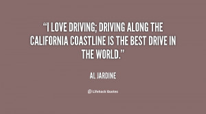 love driving; driving along the California coastline is the best drive ...