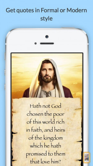 Texts From Jesus - Free daily quotes from the New Testament for iPhone ...
