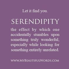 Serendipity More