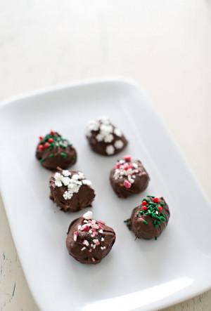 These are the christmas chocolate truffles image Pictures