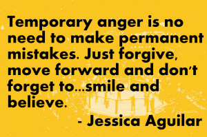 Jessica Aguilar on Anger and Forgiveness