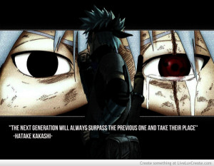 Kakashi Quote Shippuden