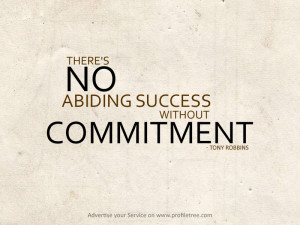 Differences Between Committed and Just Interested