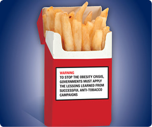 ... obesity 2012 chocolate milk obesity label warning fries obesity label