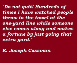 joseph cossman famous quotes 2