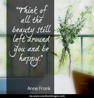 Quotes by anne frank