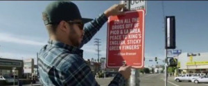 ... Famous Rap Quotes Around Los Angeles In Clever Street Art Project