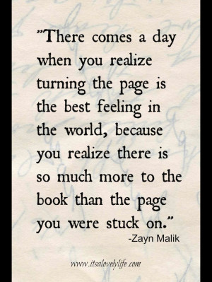 Turn the page
