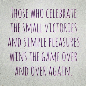 ... victories spawn major victories major victories spawn a trajectory for