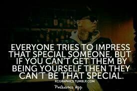 Impressing people