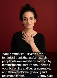 Jenny Slate - 13 Feminist Comedians Prove Just How Fun Challenging the ...