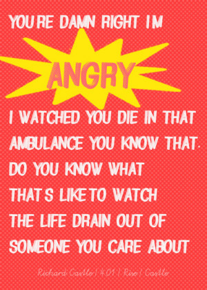 Castle (TV Show) Quotes | Richard Castle Canvas Print