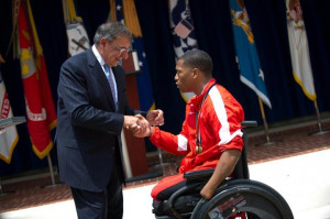 Wounded Warrior Games Recognition Ceremony