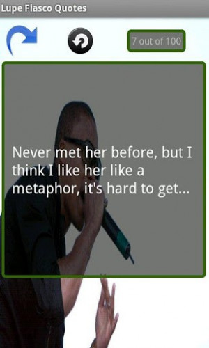 View bigger - Lupe Fiasco QUOTES for Android screenshot