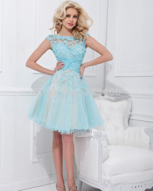 Wholesale-2015-Cap-Sleeve-Short-Lace-Floral-Open-Back-Red-Black-Blue ...