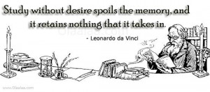 Educational Thoughts-Quotes-Leonardo da Vinci-Study-Best-Nice-Quotes