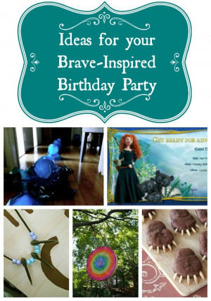 ... Party, cool ideas for your Brave themed birthday party #Disney #Brave