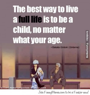 QUOTE FROM GINTOKI SAKATA