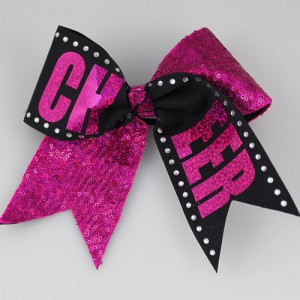 CHEER Bow! Sooo pretty #cheerbow #cheer #cheerleading #allstar ...