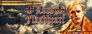 BLACKADDER LORD FLASHHEART Facebook cover by mexrap