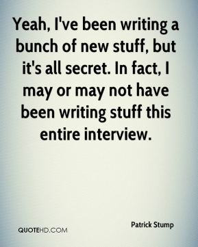 Patrick Stump Quotes