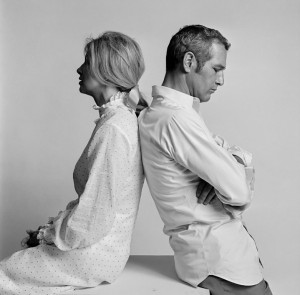 ... of Paul Newman and Joanne Woodward by Lawrence Schiller (1967) via