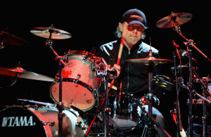 Lars Ulrich Musician Lars Ulrich of Metallica performs onstage at the