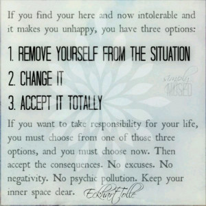 ... Quotes Inspiration, Quotes On Accepted Situat, Eckhart Toll, Living