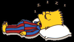 Sleeping Cartoon