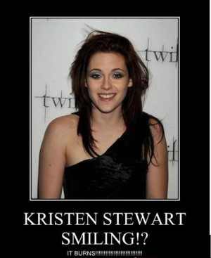 When Kristen Stewart Smiling!